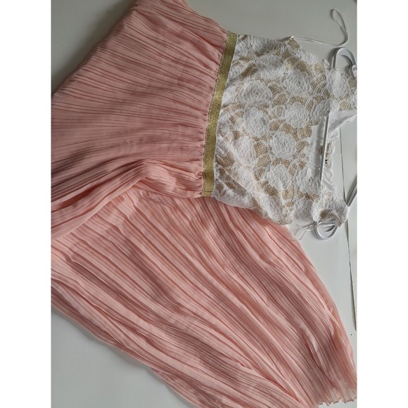 Dress Maxi‎ embroidery with chiffon size M by double zero - Picture 3 of 9